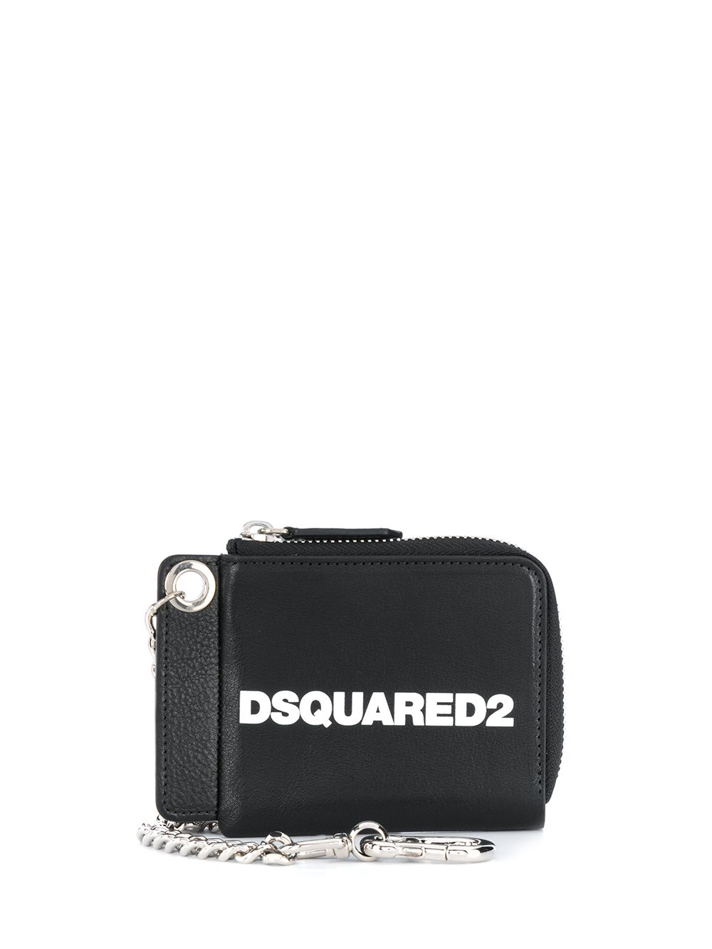 Dsquared2 картхолдер на молнии с логотипом