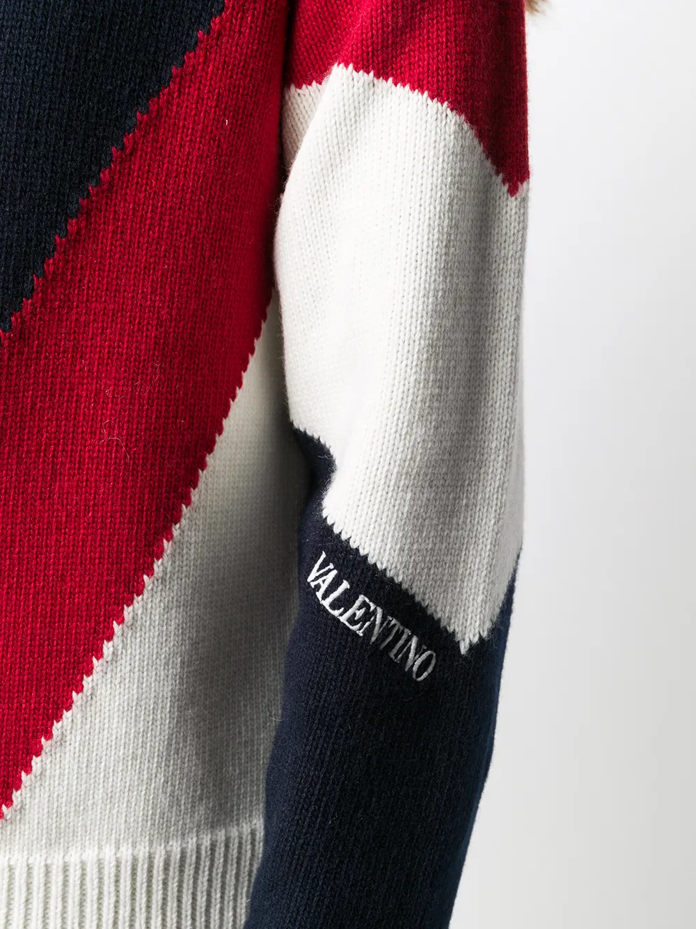 Valentino Garavani Trui met logo Blauw