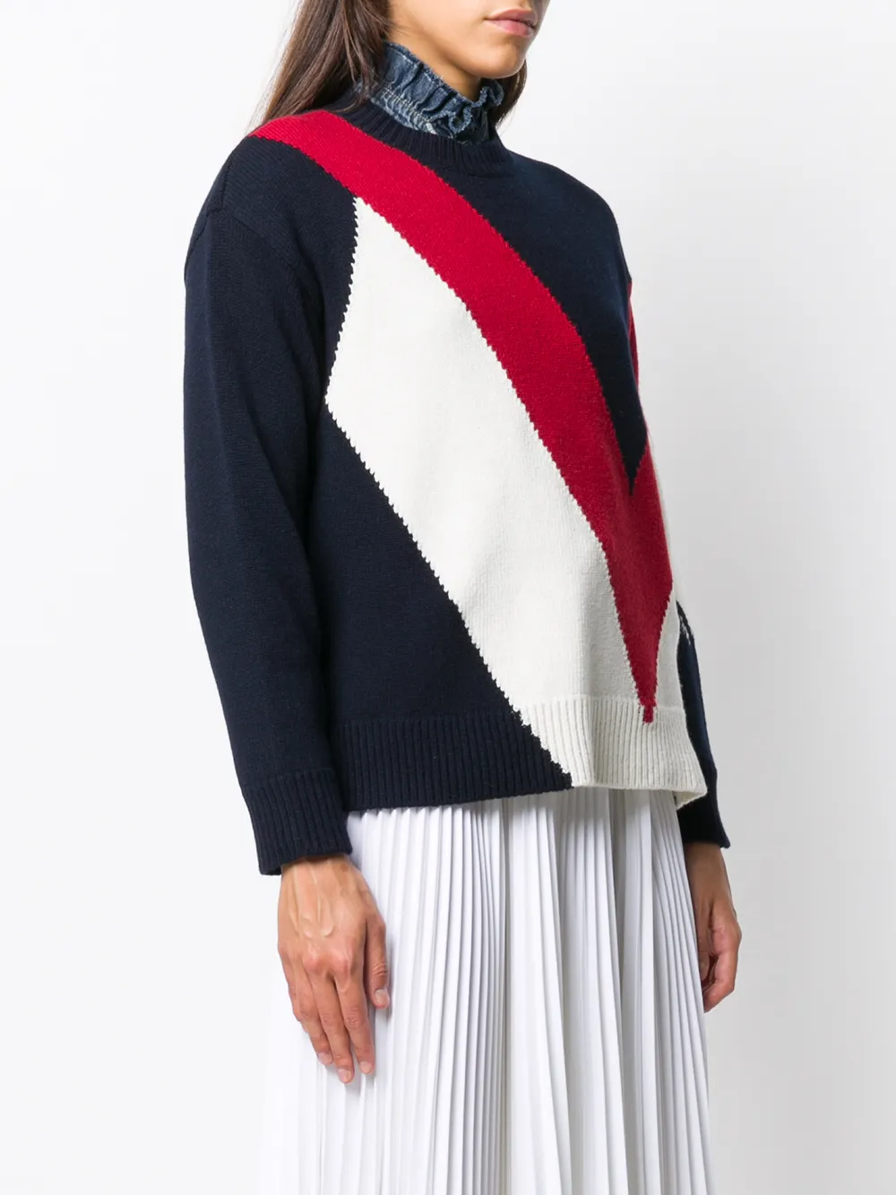 Valentino Garavani Trui met logo Blauw
