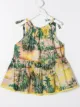 Image 2 of Zimmermann Kids tropical-print sleeveless dress