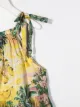Zimmermann Kids tropical-print sleeveless dress