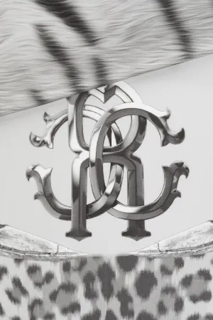 Kingsize Bettwäsche-Set mit Tiger Frame Print - Roberto Cavalli® Online