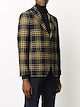 Tagliatore check single-breasted blazer
