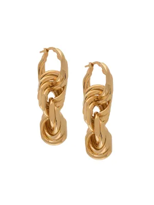 link drop earrings by Bottega Veneta, available on farfetch.com for $759 Kylie Jenner Jewellery SIMILAR PRODUCT