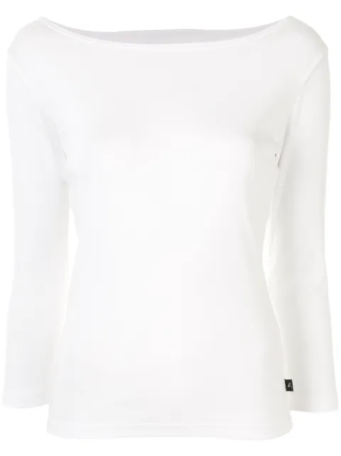 agnès b.  top con cuello barco