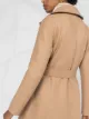 Harris Wharf London tie-waist wool trench coat