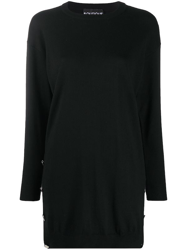 button jumper dress