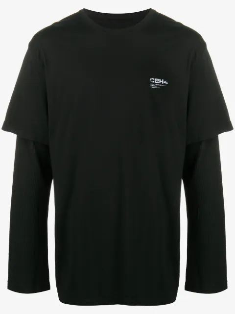 C2h4 playera a capas con logo