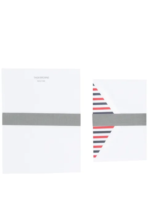 Thom Browne RWB stripe paper stationary set
