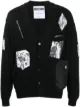 Image 1 of Moschino photograph patch cardigan