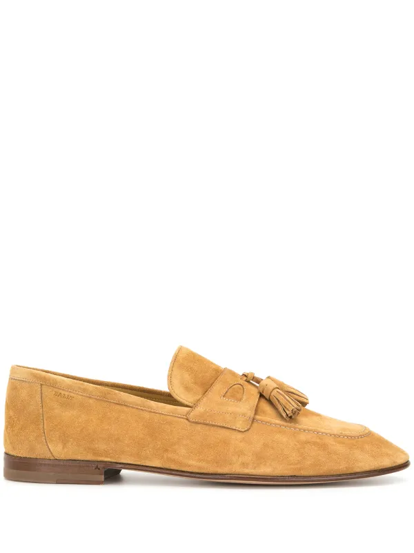 bally tassel loafers