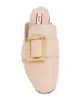 Bally buckle detail flat mules