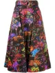 Image 1 of MSGM tree-print A-line skirt