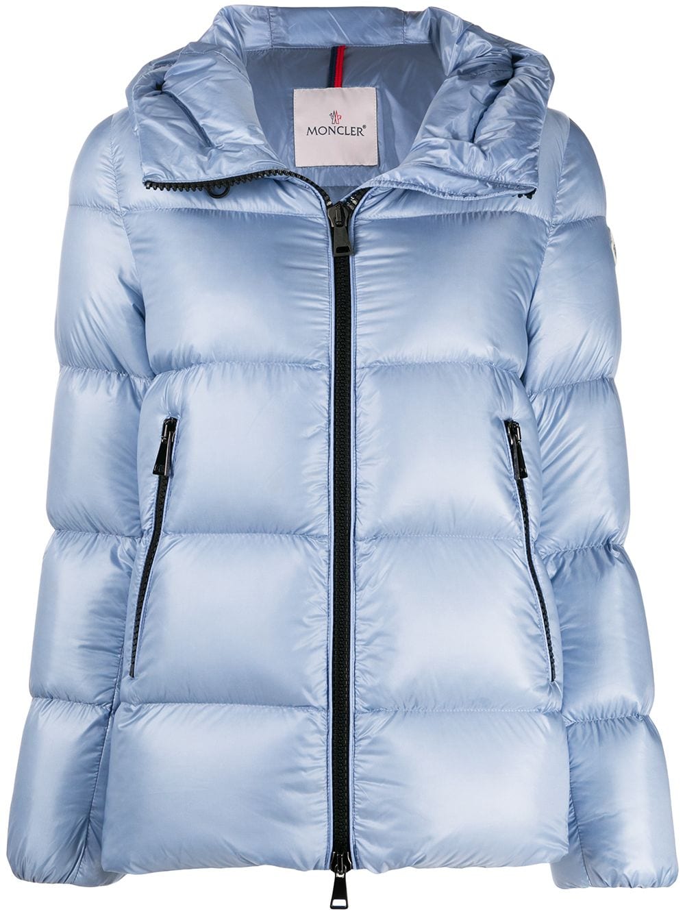 moncler full zip puffer jacket