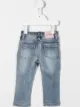 Image 2 of Monnalisa rose-embroidered jeans