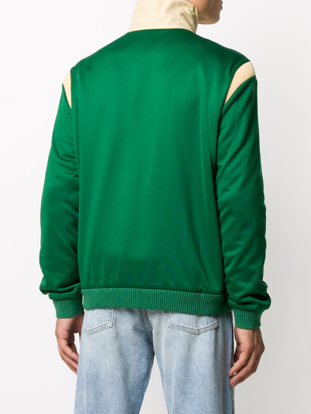 Shop Gucci colour-block bomber jacket with Express Delivery - FARFETCH