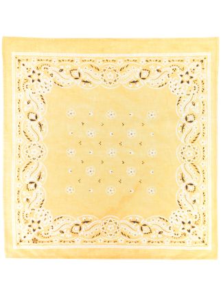 paisley embroidered bandana展示图