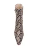 Gianvito Rossi Riccy snakeskin-effect ankle boots