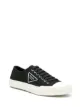 Image 2 of Prada triangle-logo low-top sneakers