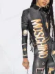 Moschino zip print jumpsuit