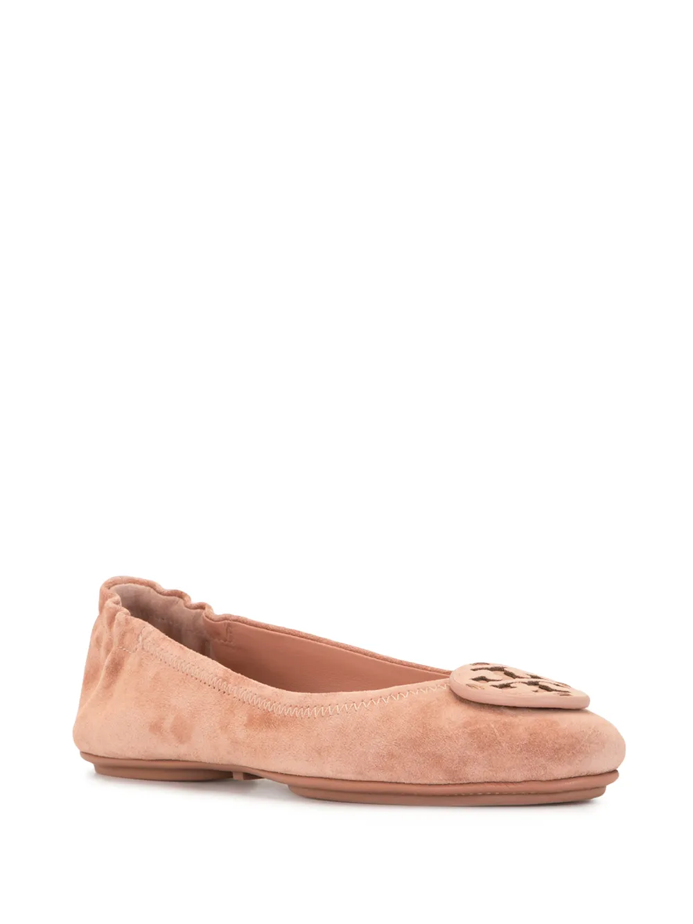Affordable Tory Burch logo plaque ballerina shoes Women