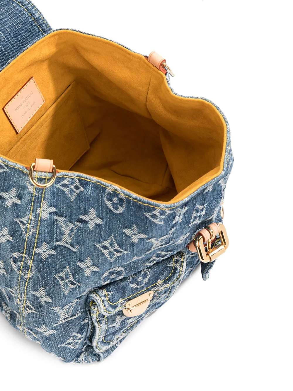 Louis Vuitton 2006 pre-owned Monogram Denim Sac A Dos PM Backpack - Farfetch