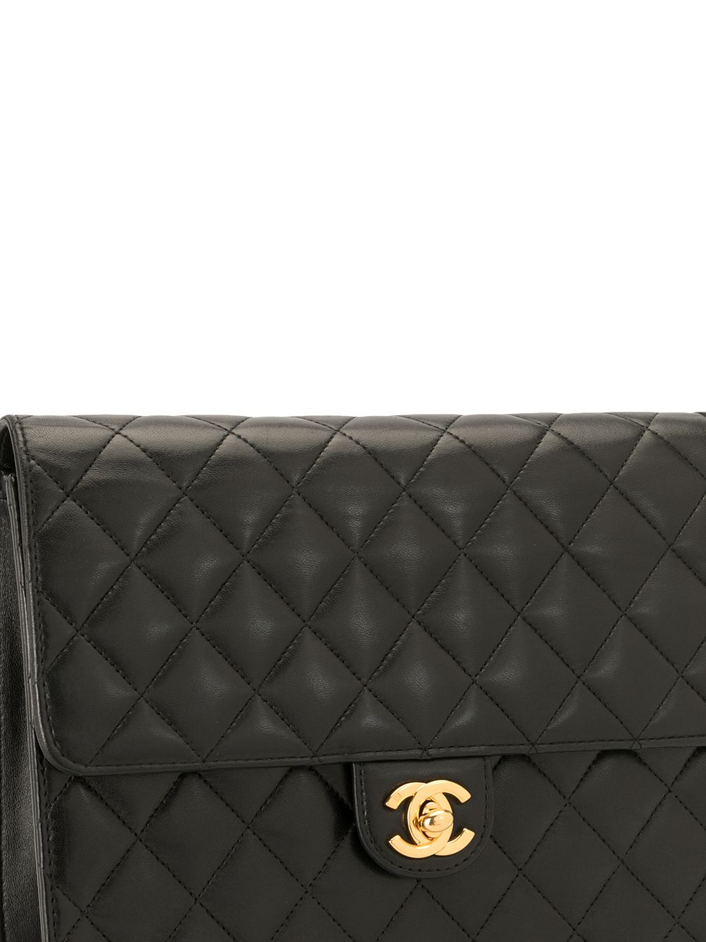 фото Chanel pre-owned стеганая сумка на плечо 2006-го года с клапаном