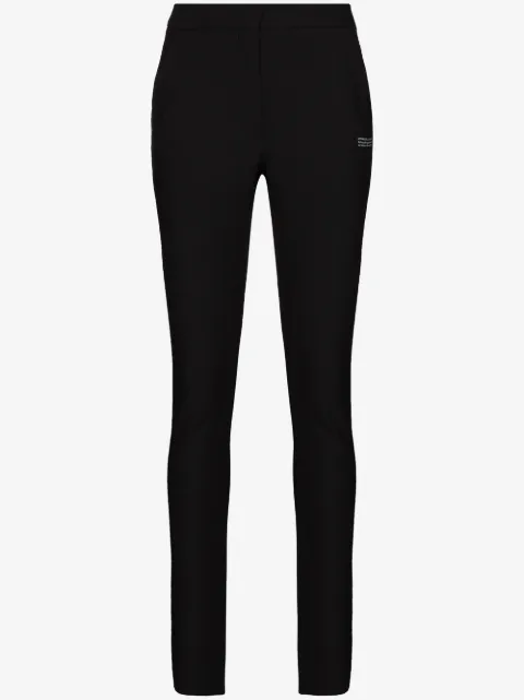 Off-White Corporate bukser med smal pasform
