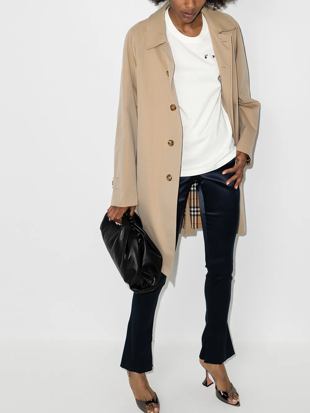 фото Off-white футболка с логотипом arrows liquid melt