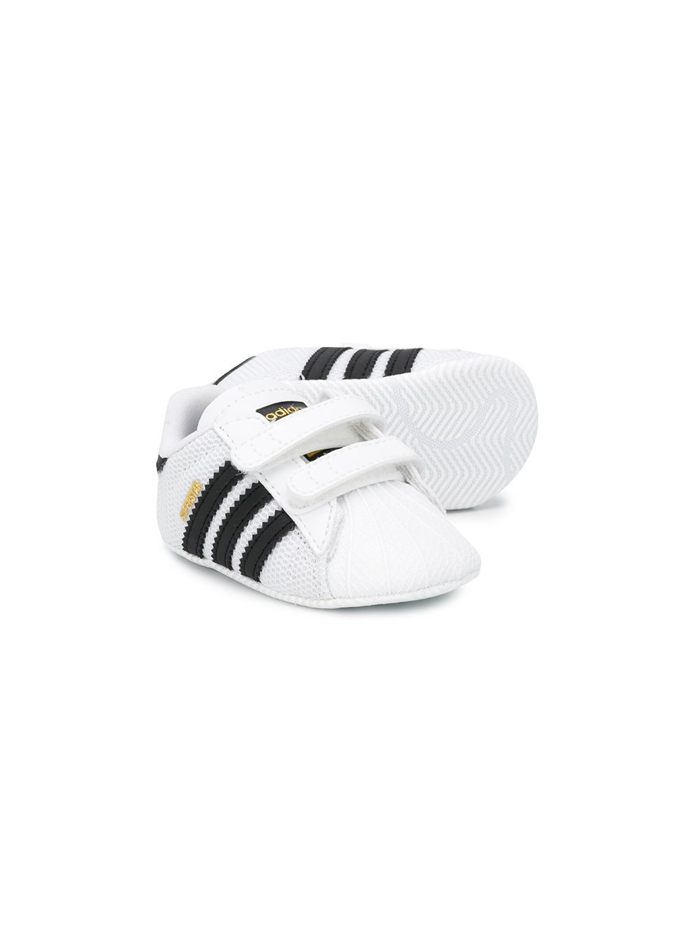 ADIDAS ORIGINALS SUPERSTAR TOUCH STRAP SNEAKERS