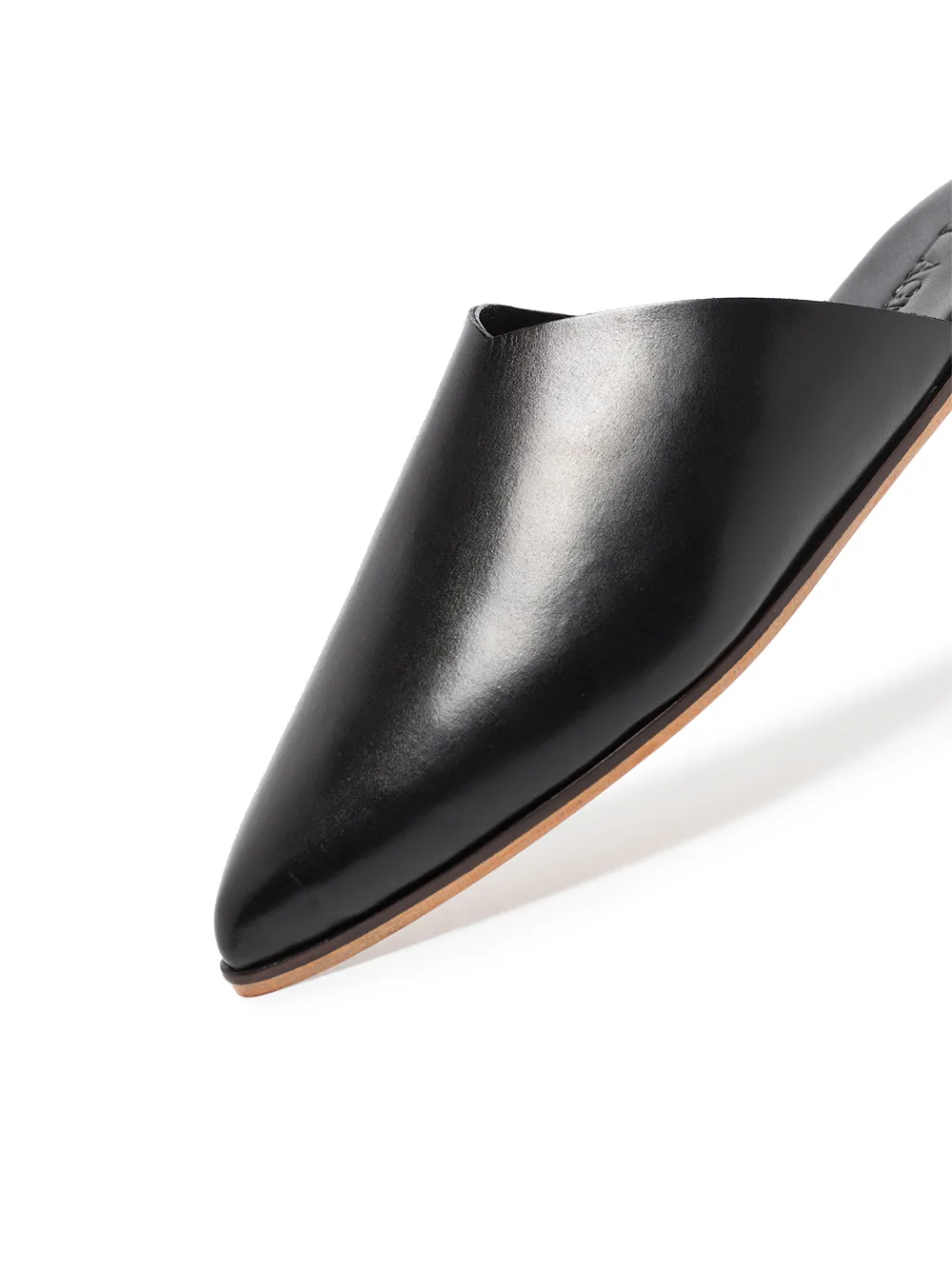 Image 2 of St. Agni Zuri leather flat mules