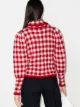 Shrimps Elisa check-pattern roll-neck jumper
