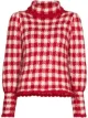 Image 1 of Shrimps Elisa check-pattern roll-neck jumper