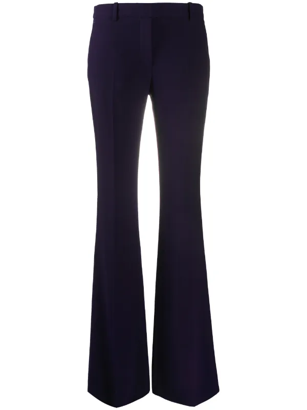 tailored bootcut trousers