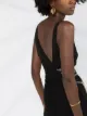 Dsquared2 chain-detail wrap dress