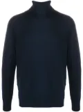 Drumohr roll-neck fitted jumper - Blue