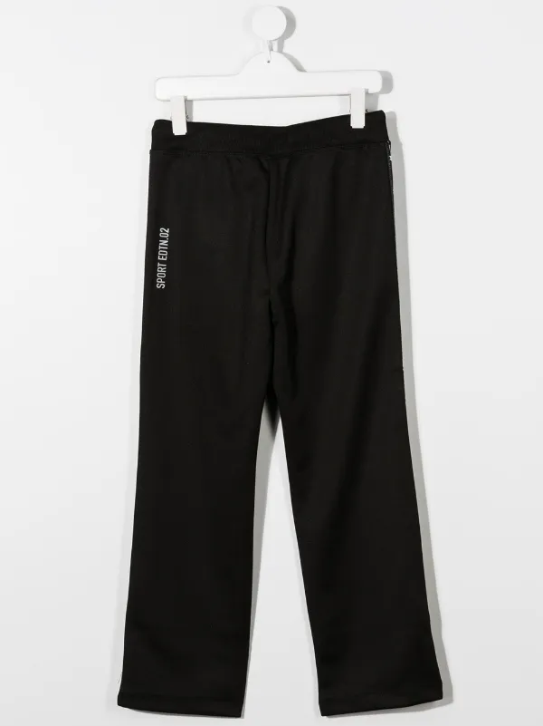 grey leaf track pants