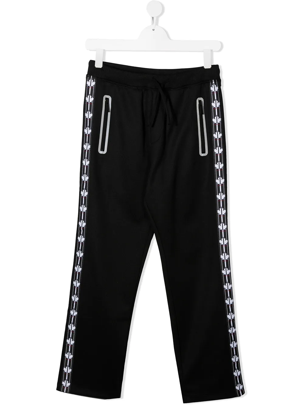 Dsquared2 Kids спортивные брюки с логотипом на лампасах