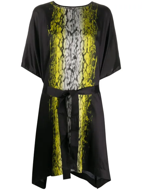 Rick Owens vestido estilo playera midi