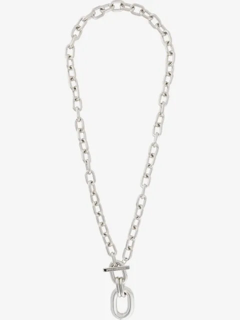 Rabanne collar de cadena con dije