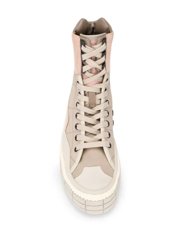 chloe clint high top sneakers