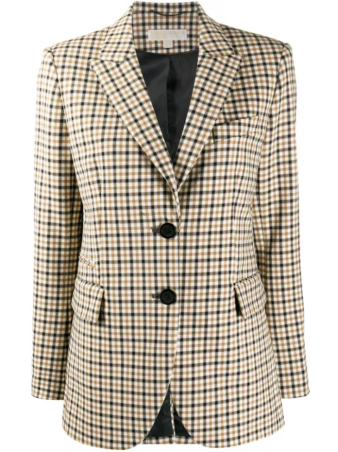 Michael Michael Kors checked blazer