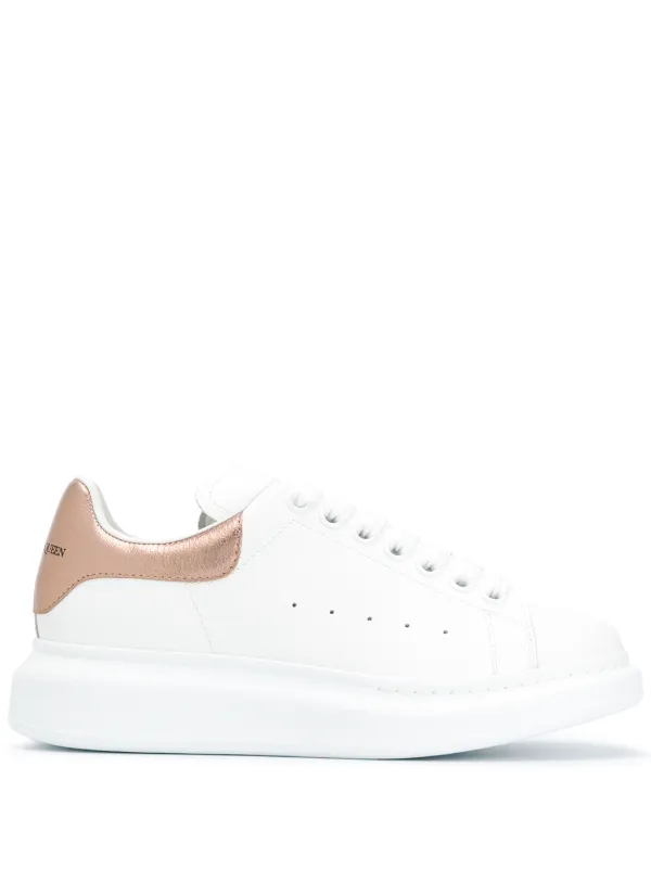 alexander mcqueen sneakers metallic
