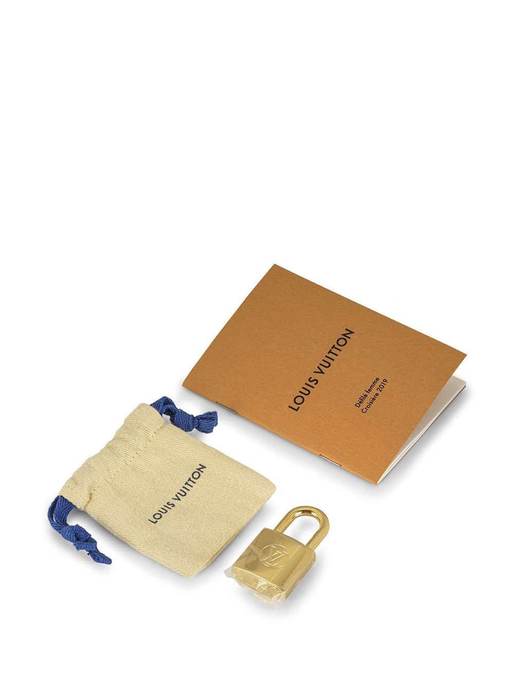 Louis Vuitton Logo Locker And Key - Farfetch