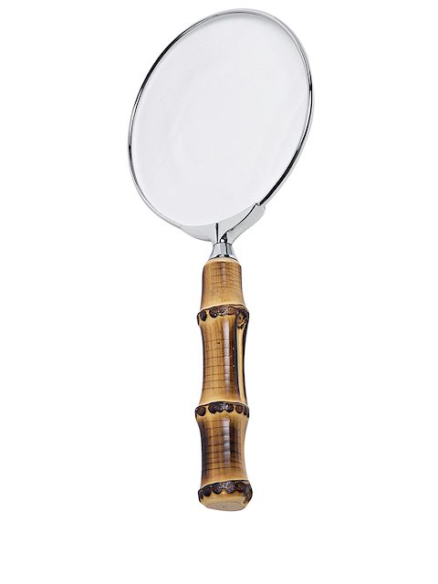 Lorenzi Milano Vergrößerungsglas aus Bambus