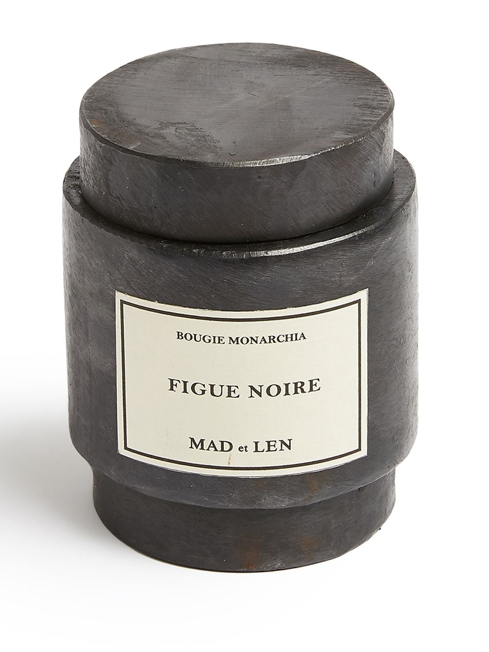 Shop Mad Et Len Monarchia Figue Noire Soy Wax Candle In Black