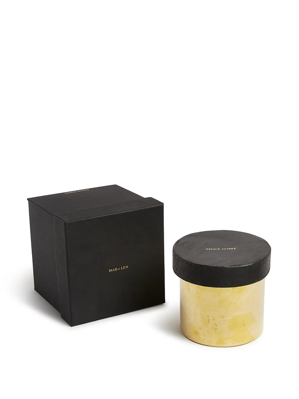 Shop Mad Et Len Fumiste Figue Noire Soy Wax Candle In Black