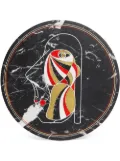 Editions Milano Marblelous II plate (32cm) - Black