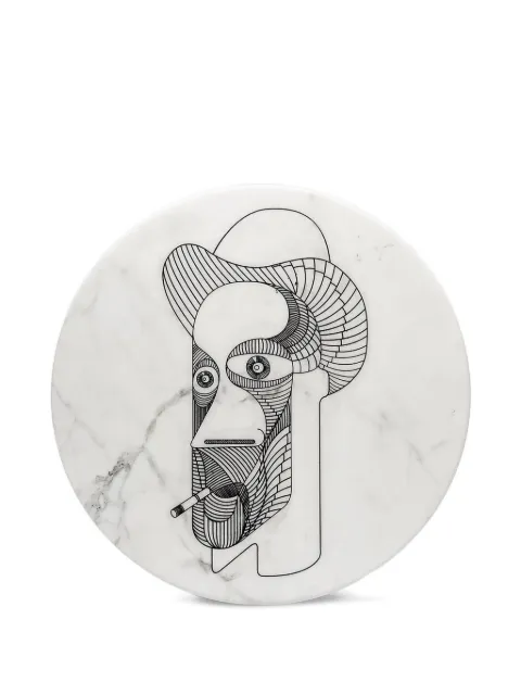 Editions Milano Marblelous VI marble plate (32cm)