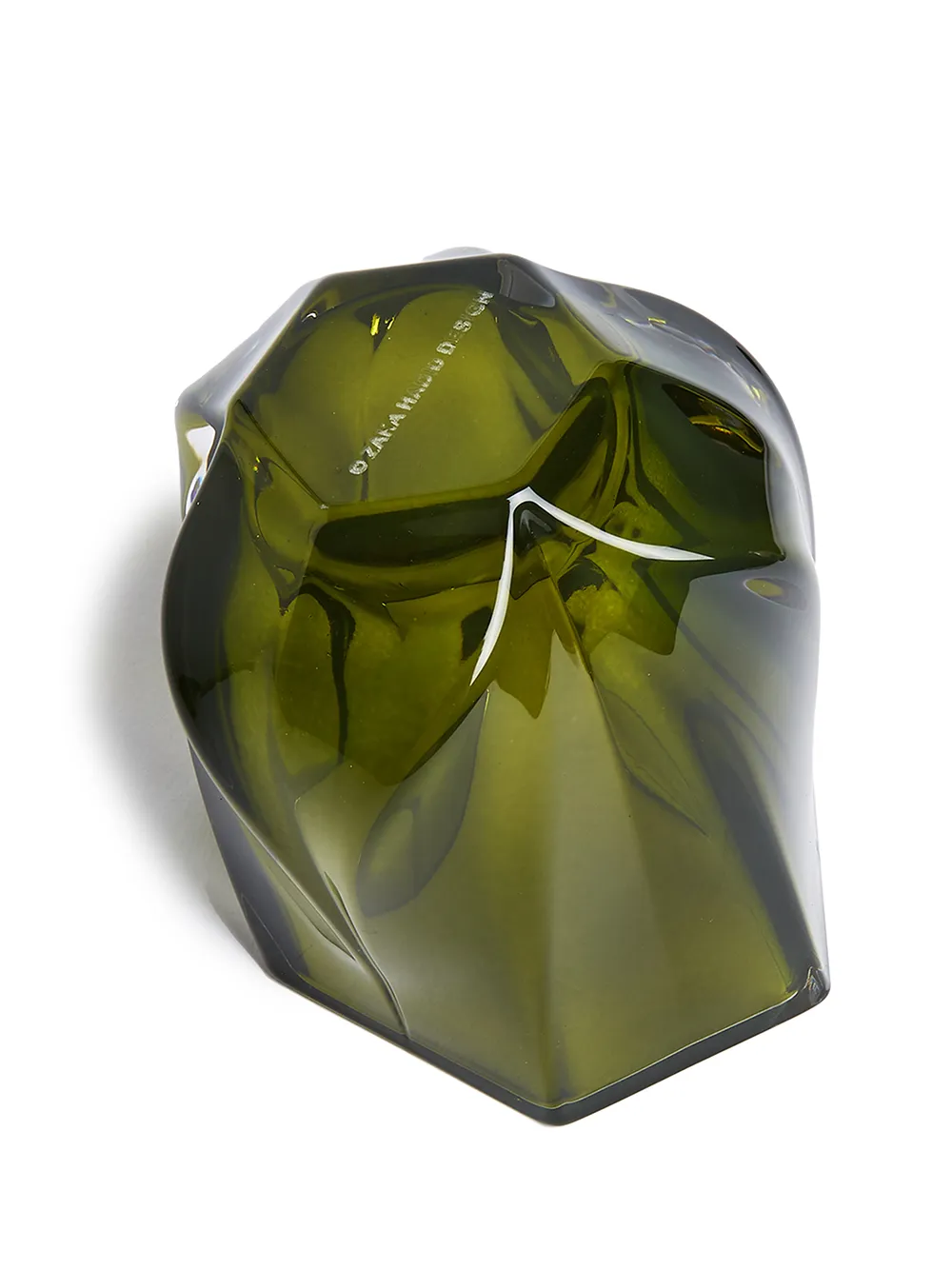 фото Zaha hadid design shimmer tealight, olive green